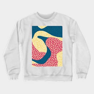 Chromatic Botanic Abstraction #21 Crewneck Sweatshirt